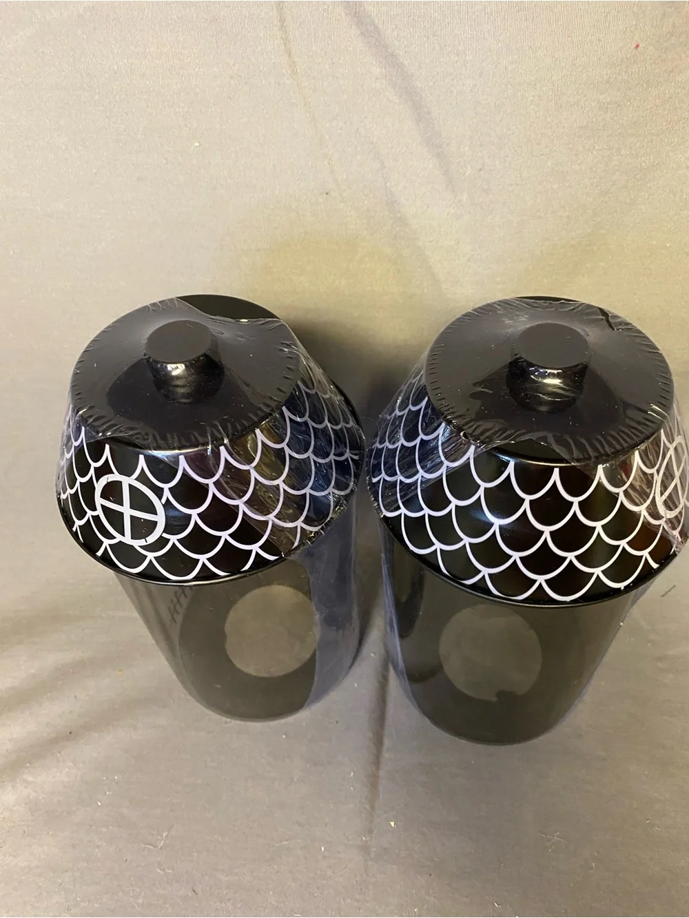 Target Black Haunted House containers from the 2024 Halloween collection